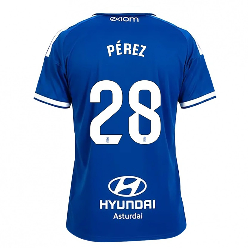 Danxen Kinderen Enzo Pérez #28 Mediumblauw Wit Thuisshirt Thuistenue 2026/27 T-Shirt België
