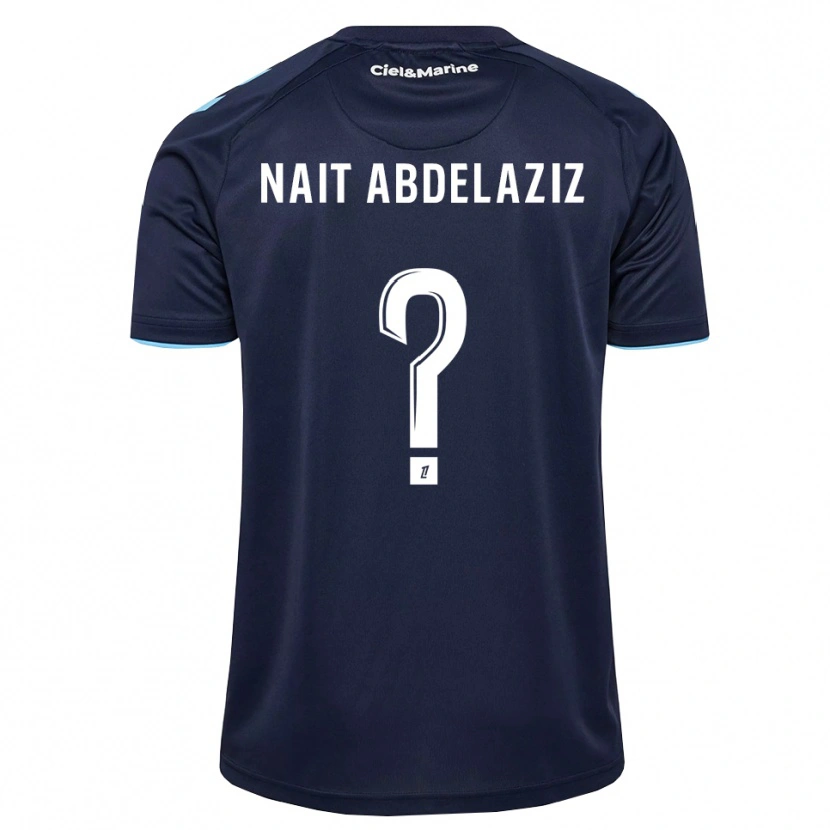 Danxen Kinderen Elias Naït Abdelaziz #0 Centaurieblauw Middernachtblauw Thuisshirt Thuistenue 2026/27 T-Shirt België
