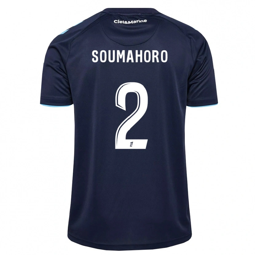 Danxen Kinderen Mahmoud Soumahoro #2 Centaurieblauw Middernachtblauw Thuisshirt Thuistenue 2026/27 T-Shirt België