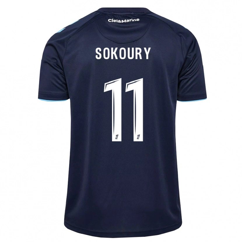Danxen Kinderen Junior Sokoury #11 Centaurieblauw Middernachtblauw Thuisshirt Thuistenue 2026/27 T-Shirt België