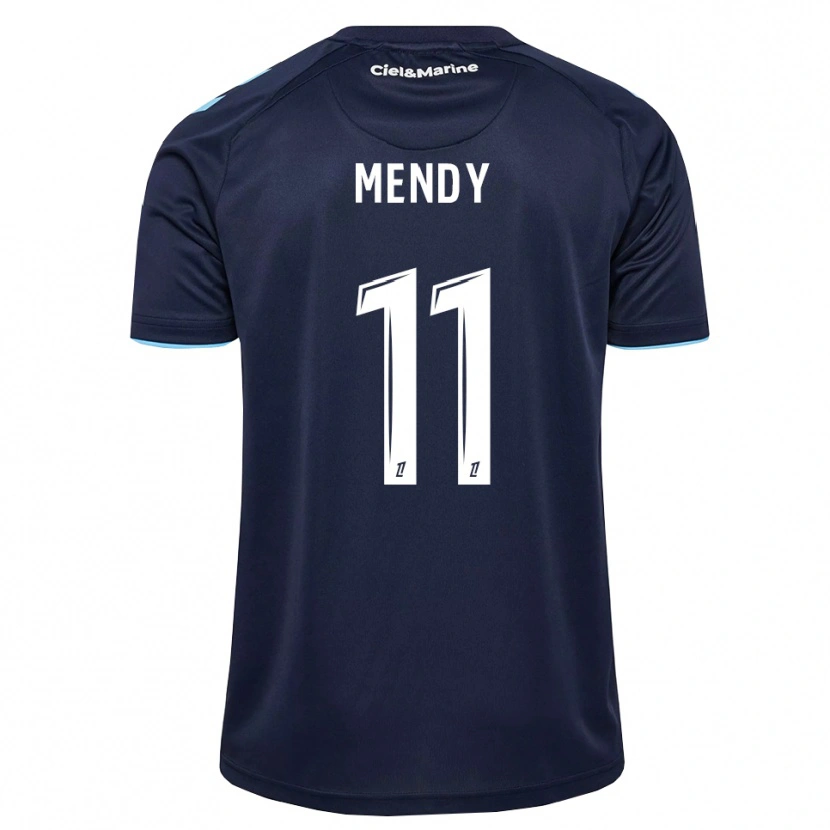 Danxen Kinderen Mélinda Mendy #11 Centaurieblauw Middernachtblauw Thuisshirt Thuistenue 2026/27 T-Shirt België