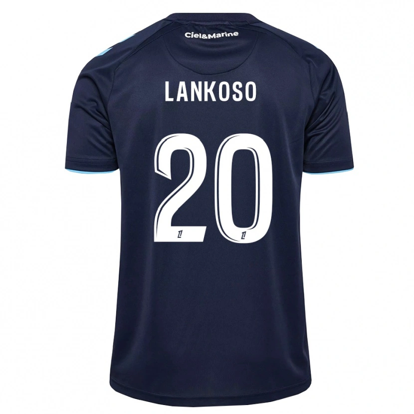 Danxen Kinderen Lenny Lankoso #20 Centaurieblauw Middernachtblauw Thuisshirt Thuistenue 2026/27 T-Shirt België