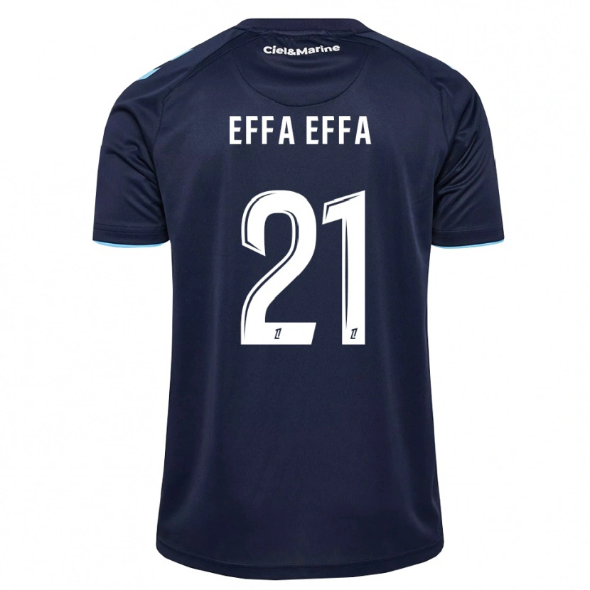 Danxen Kinderen Chancelle Effa Effa #21 Centaurieblauw Middernachtblauw Thuisshirt Thuistenue 2026/27 T-Shirt België