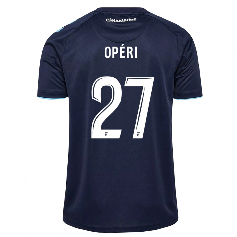 Danxen Kinderen Christopher Operi #27 Centaurieblauw Middernachtblauw Thuisshirt Thuistenue 2026/27 T-Shirt België