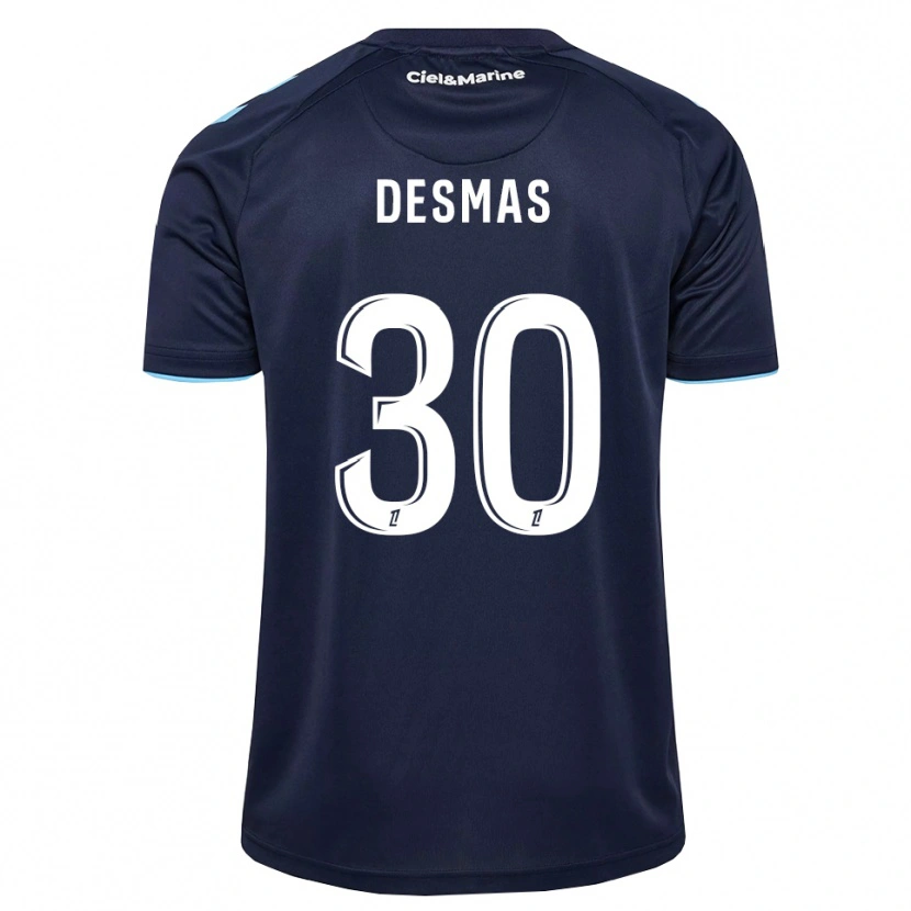 Danxen Kinderen Arthur Desmas #30 Centaurieblauw Middernachtblauw Thuisshirt Thuistenue 2026/27 T-Shirt België