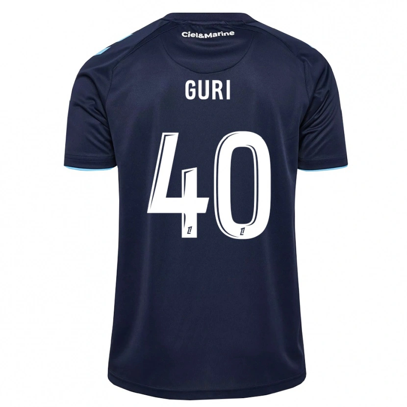Danxen Kinderen Gabriel Guri #40 Centaurieblauw Middernachtblauw Thuisshirt Thuistenue 2026/27 T-Shirt België