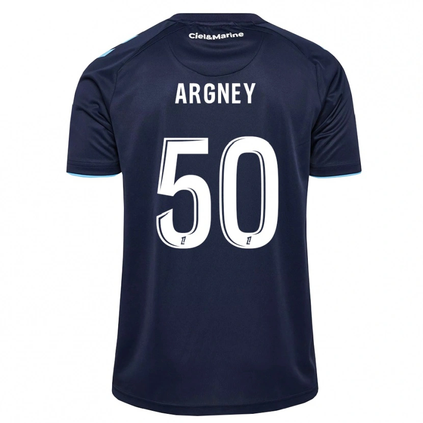 Danxen Kinderen Paul Argney #50 Centaurieblauw Middernachtblauw Thuisshirt Thuistenue 2026/27 T-Shirt België