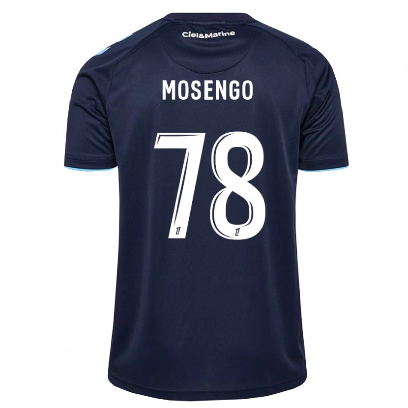 Danxen Kinderen Daren Mosengo #78 Centaurieblauw Middernachtblauw Thuisshirt Thuistenue 2026/27 T-Shirt België