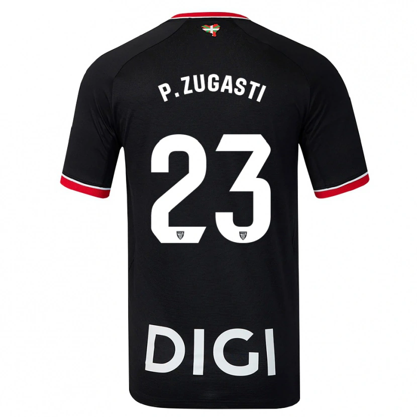 Danxen Kinderen Patricia Zugasti Osés #23 Zwart Wit Rood Uitshirt Uittenue 2026/27 T-Shirt België