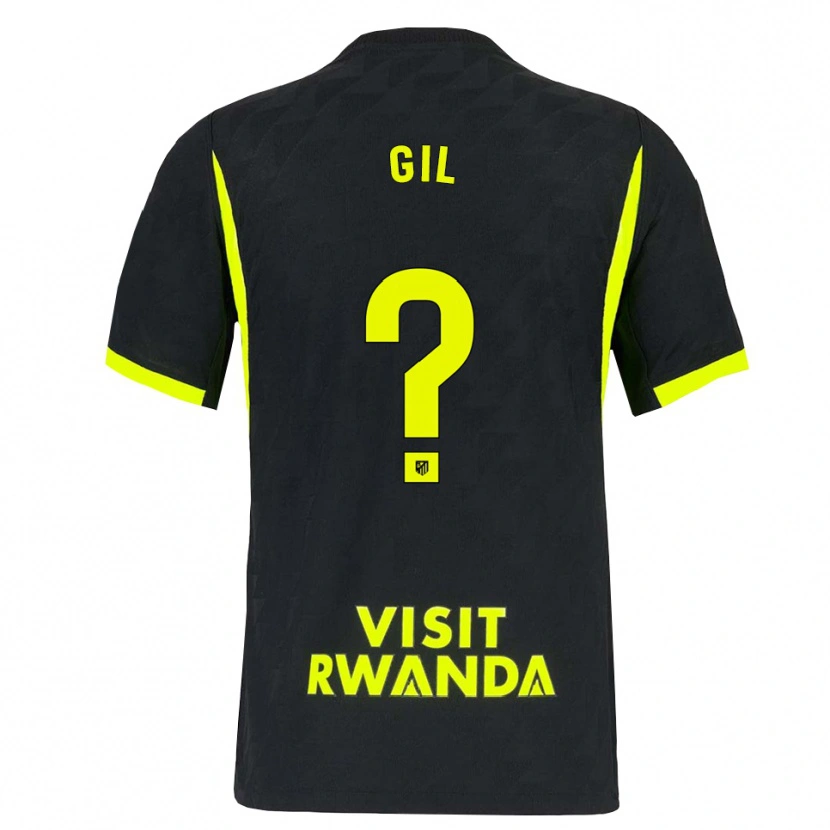 Danxen Kinderen Luis Gil #0 Heldergroen Zwart Uitshirt Uittenue 2026/27 T-Shirt België