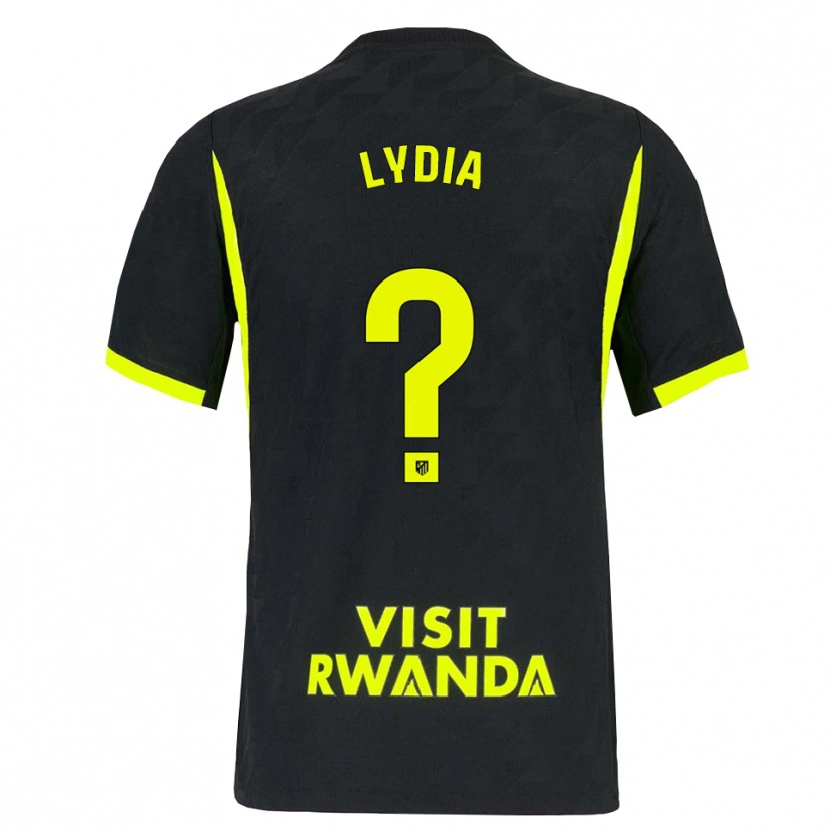Danxen Kinderen Lydia Rodríguez #0 Heldergroen Zwart Uitshirt Uittenue 2026/27 T-Shirt België