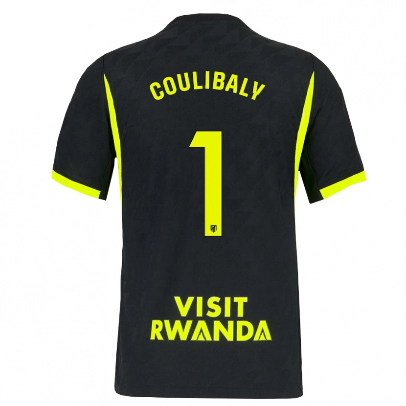Danxen Kinderen Izan Coulibaly #1 Heldergroen Zwart Uitshirt Uittenue 2026/27 T-Shirt België