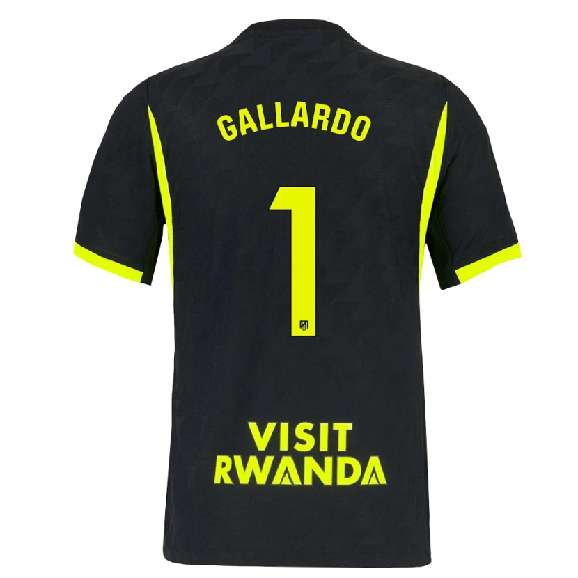 Danxen Kinderen Lola Gallardo #1 Heldergroen Zwart Uitshirt Uittenue 2026/27 T-Shirt België