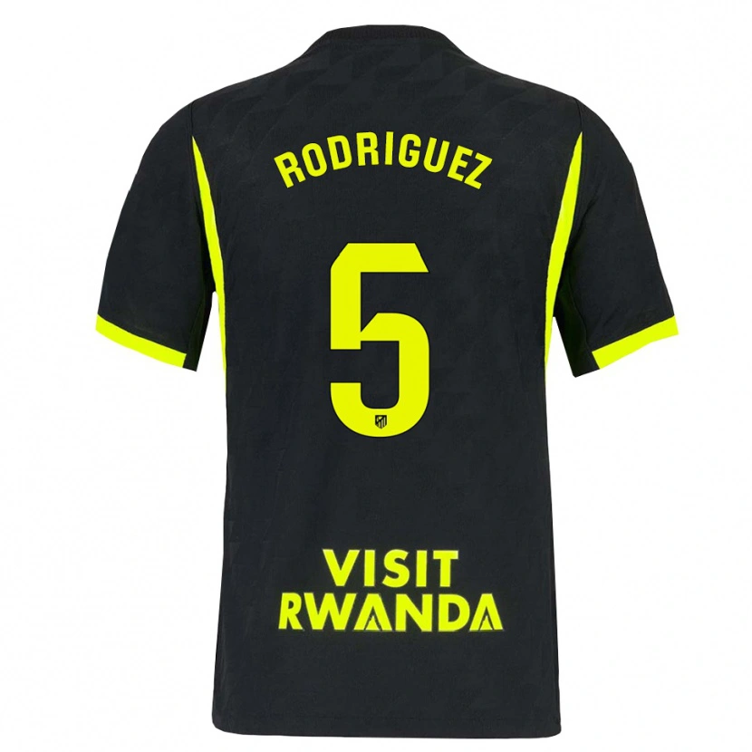 Danxen Kinderen Cinta Rodriguez #5 Heldergroen Zwart Uitshirt Uittenue 2026/27 T-Shirt België