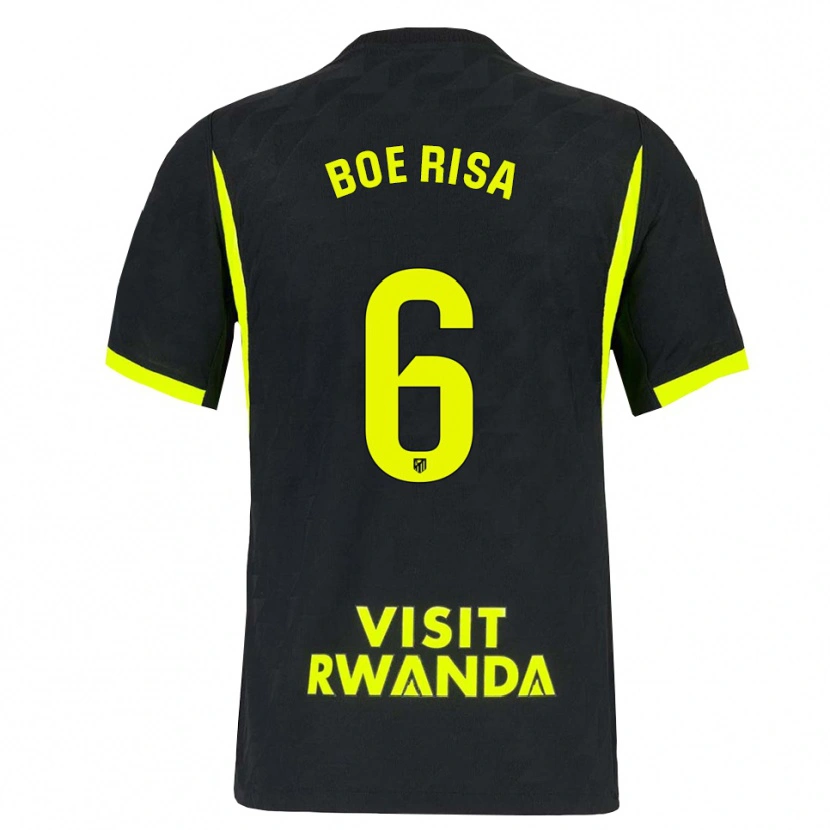 Danxen Kinderen Vilde Bøe Risa #6 Heldergroen Zwart Uitshirt Uittenue 2026/27 T-Shirt België