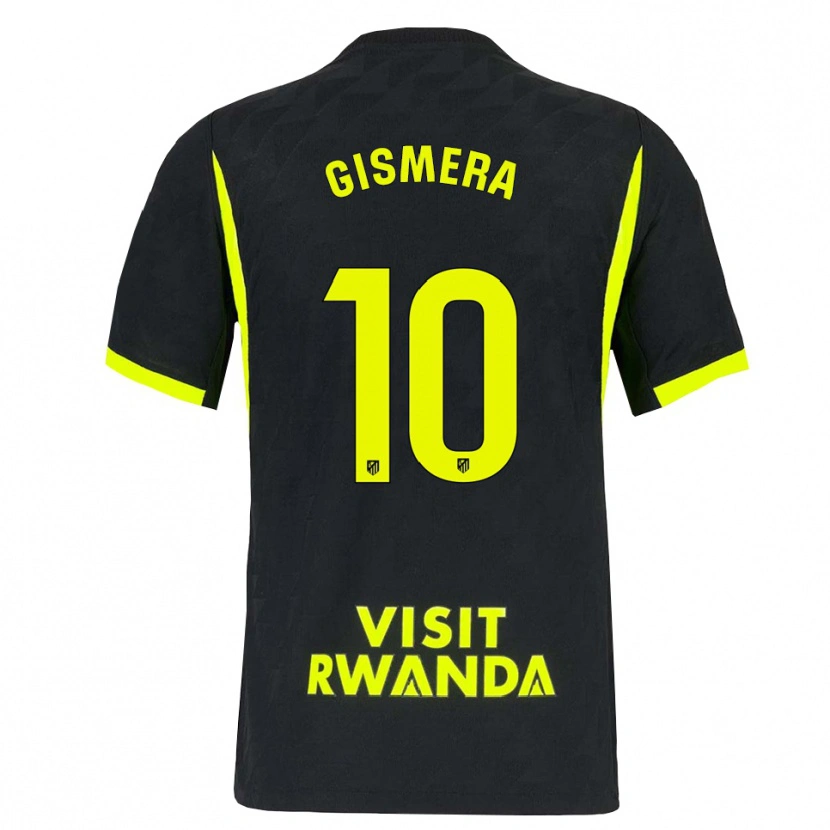 Danxen Kinderen Aitor Gismera #10 Heldergroen Zwart Uitshirt Uittenue 2026/27 T-Shirt België