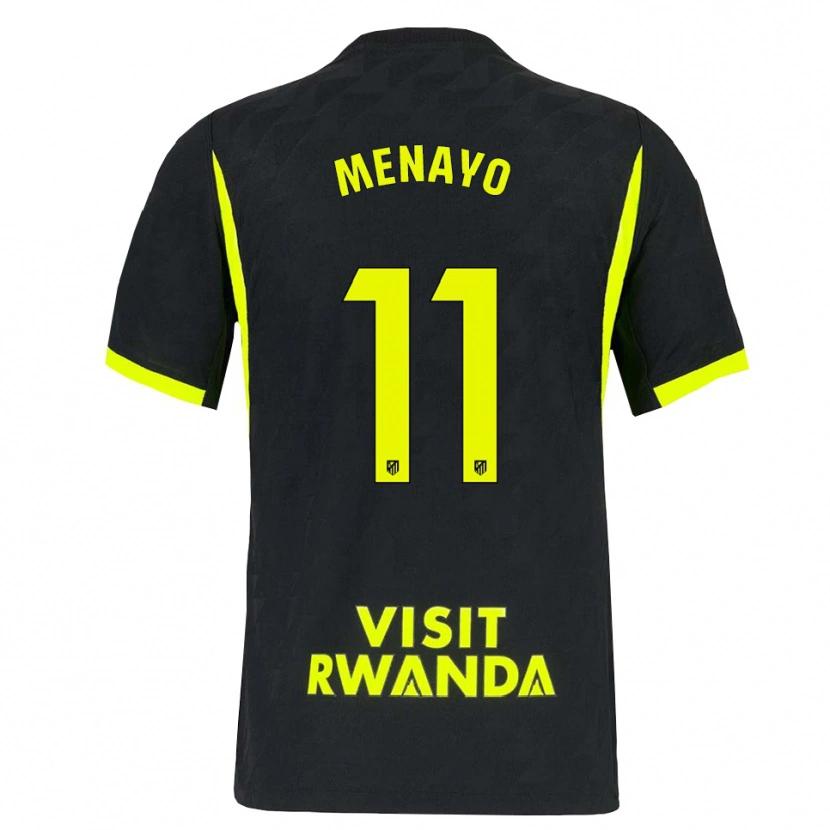 Danxen Kinderen Carmen Menayo #11 Heldergroen Zwart Uitshirt Uittenue 2026/27 T-Shirt België