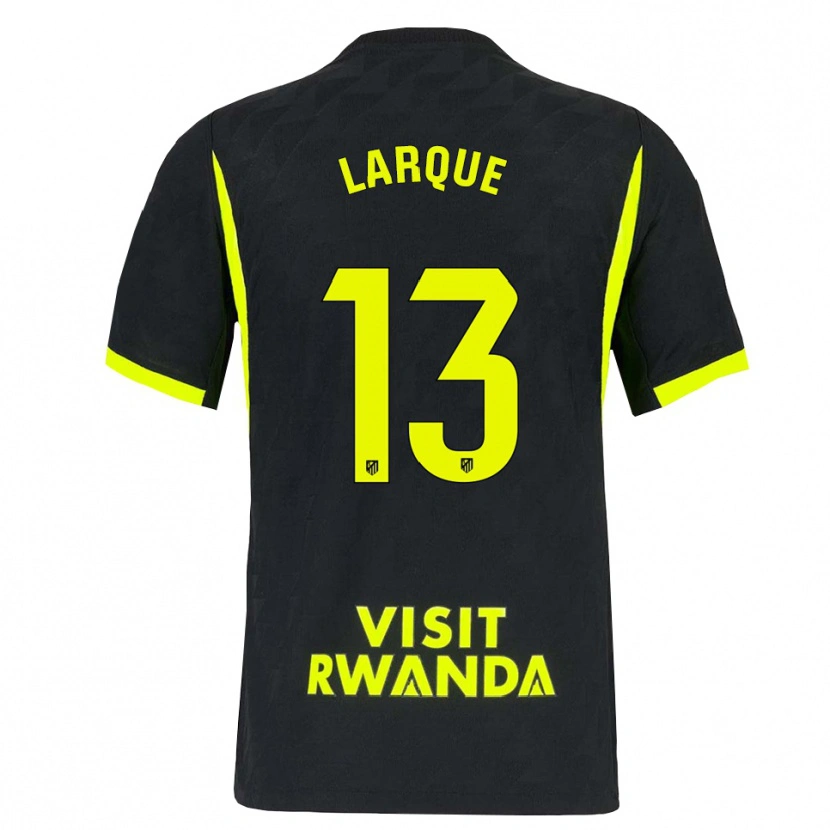 Danxen Kinderen Patricia Larqué #13 Heldergroen Zwart Uitshirt Uittenue 2026/27 T-Shirt België