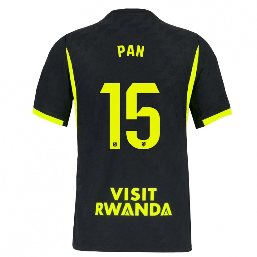 Danxen Kinderen Pablo Pan #15 Heldergroen Zwart Uitshirt Uittenue 2026/27 T-Shirt België