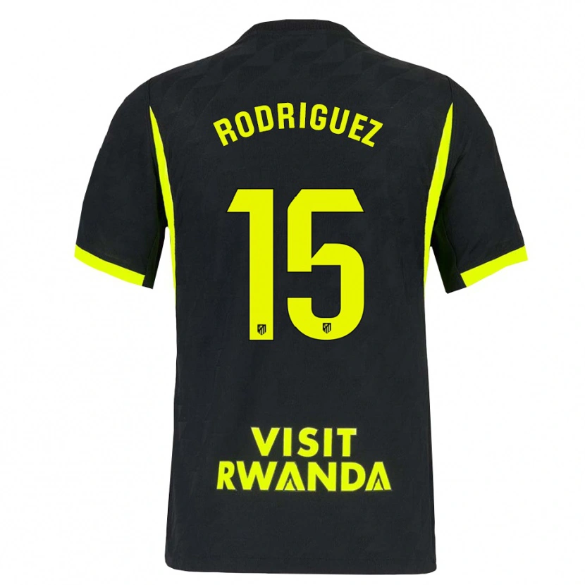Danxen Kinderen Cinta Rodríguez #15 Heldergroen Zwart Uitshirt Uittenue 2026/27 T-Shirt België