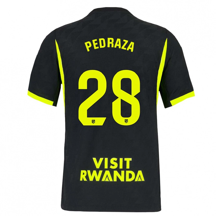 Danxen Kinderen Alfredo Pedraza #28 Heldergroen Zwart Uitshirt Uittenue 2026/27 T-Shirt België