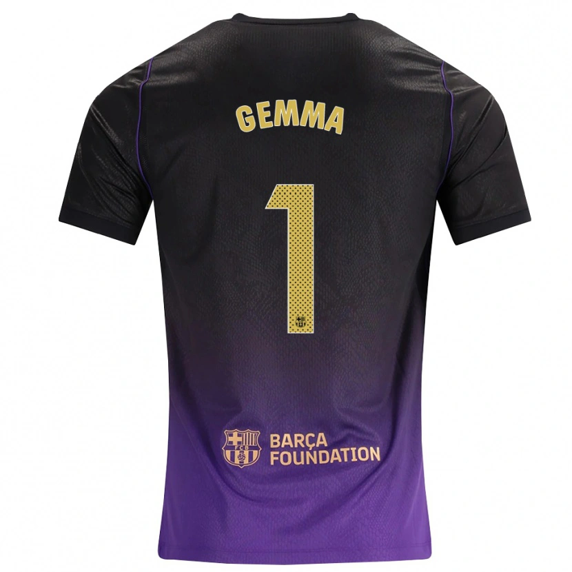 Danxen Kinderen Gemma Font #1 Paars Geel Zwart Uitshirt Uittenue 2026/27 T-Shirt België
