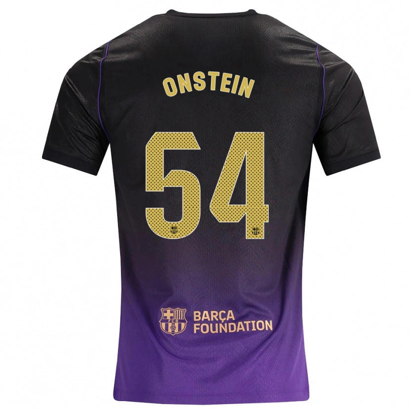 Danxen Kinderen Juwensley Onstein #54 Paars Geel Zwart Uitshirt Uittenue 2026/27 T-Shirt België