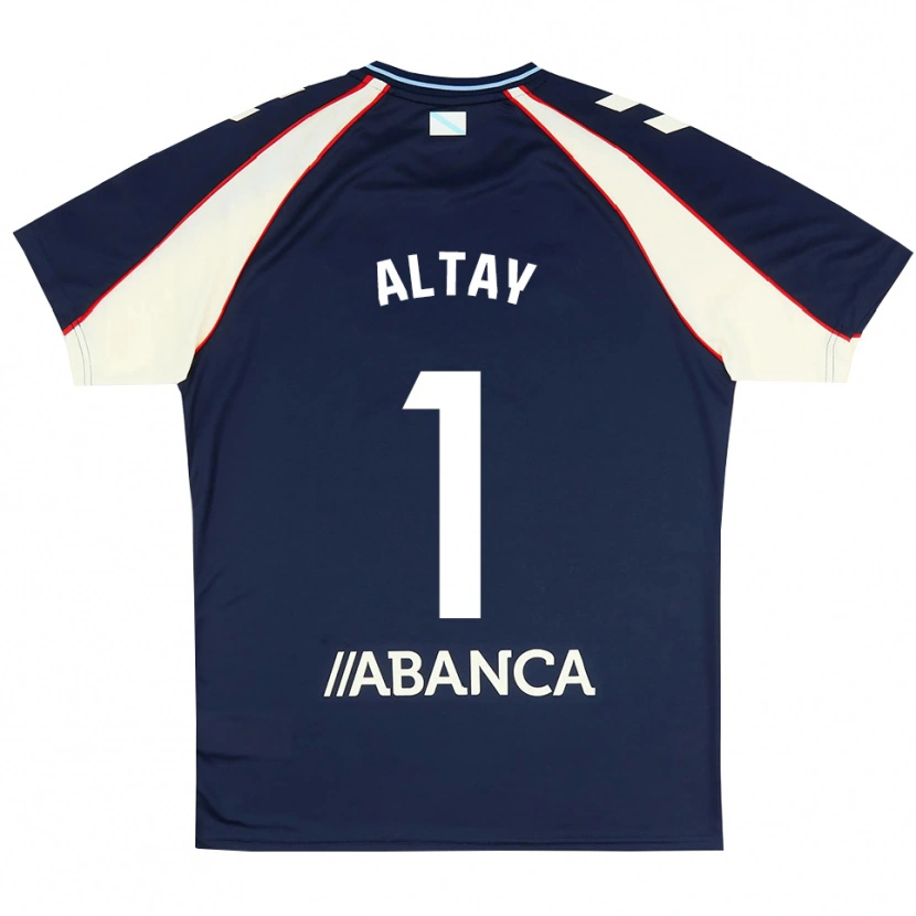Danxen Kinderen Altay Bayındır #1 Koninklijk Blauw Rood Wit Uitshirt Uittenue 2026/27 T-Shirt België