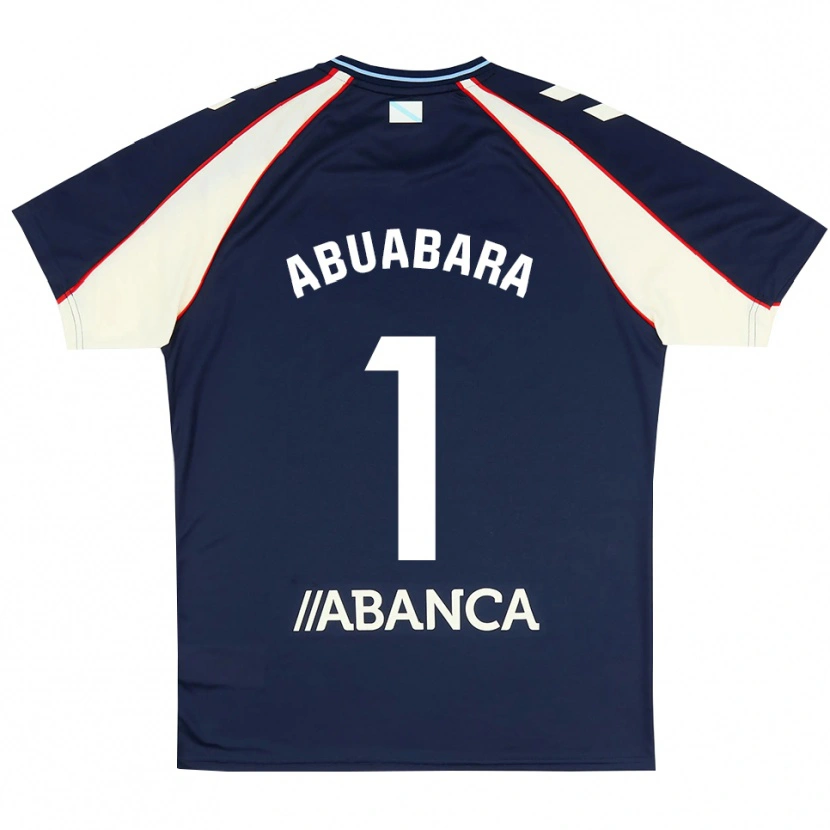 Danxen Kinderen Isaías Abuabara #1 Koninklijk Blauw Rood Wit Uitshirt Uittenue 2026/27 T-Shirt België