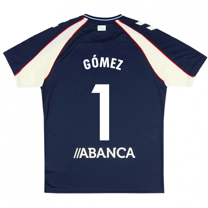 Danxen Kinderen Nuria Gómez #1 Koninklijk Blauw Rood Wit Uitshirt Uittenue 2026/27 T-Shirt België