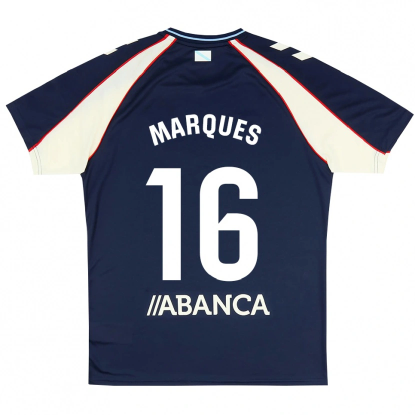 Danxen Kinderen Jailson Marques Siqueira #16 Koninklijk Blauw Rood Wit Uitshirt Uittenue 2026/27 T-Shirt België
