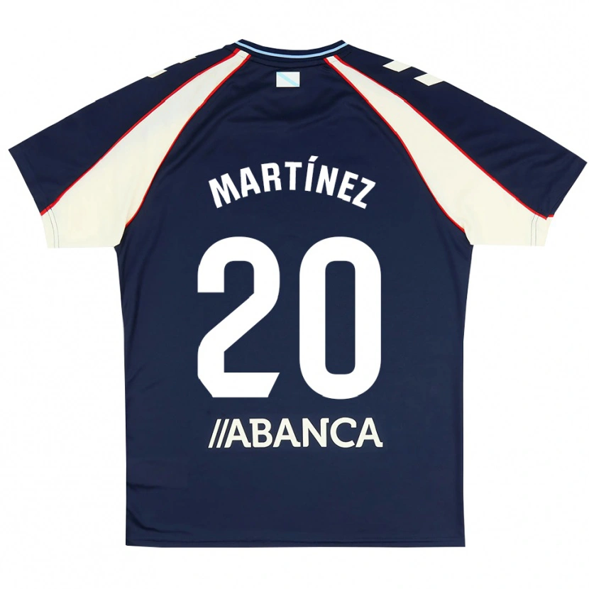 Danxen Kinderen Lara Martínez #20 Koninklijk Blauw Rood Wit Uitshirt Uittenue 2026/27 T-Shirt België