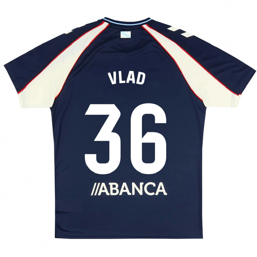 Danxen Kinderen Vladimir Henrique Silva #36 Koninklijk Blauw Rood Wit Uitshirt Uittenue 2026/27 T-Shirt België