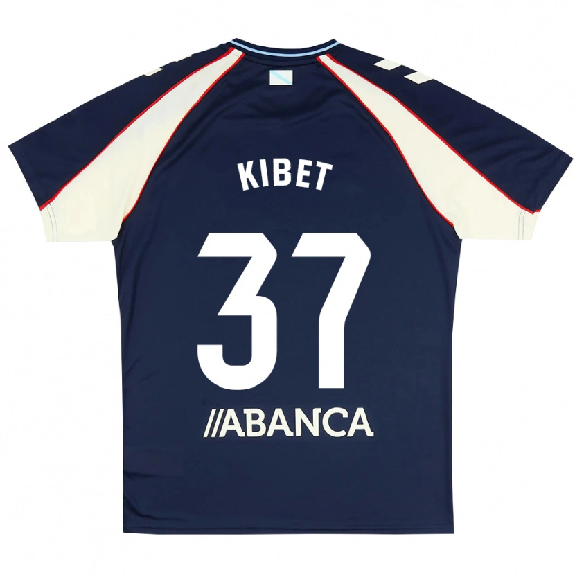 Danxen Kinderen Aldrine Kibet #37 Koninklijk Blauw Rood Wit Uitshirt Uittenue 2026/27 T-Shirt België