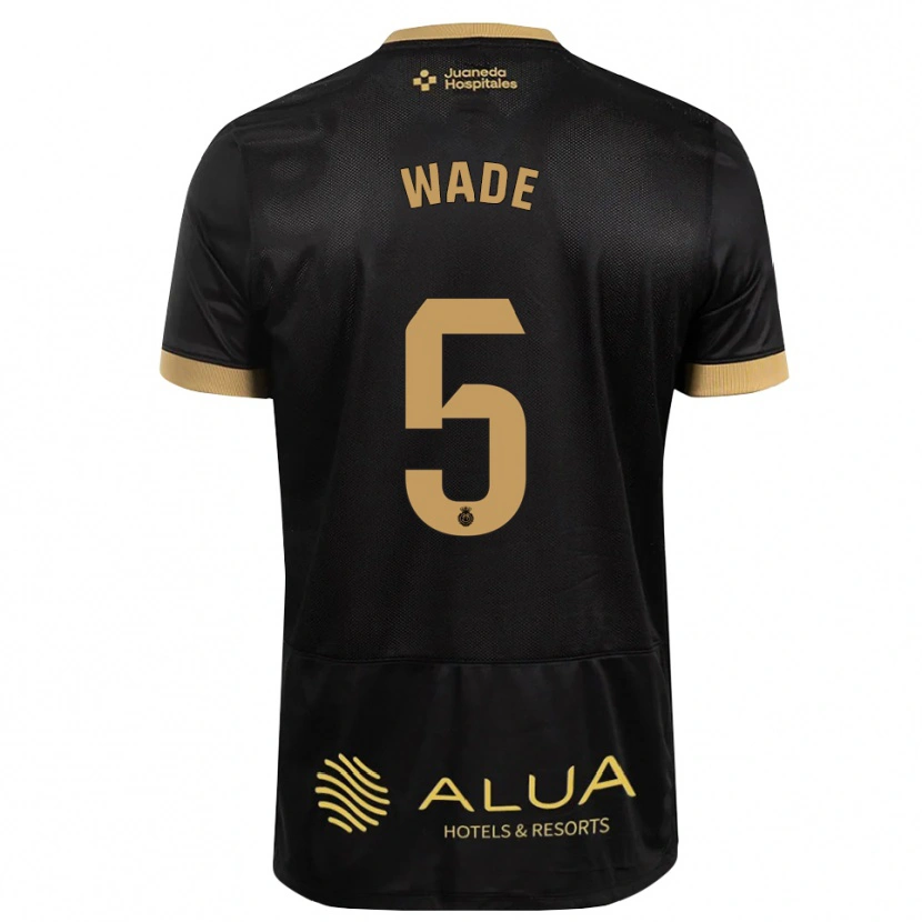Danxen Kinderen Sebas Wade #5 Zwart Zandbruin Zwaar Hout Uitshirt Uittenue 2026/27 T-Shirt België