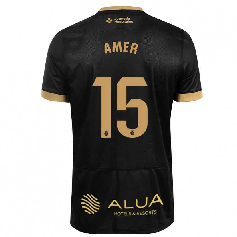 Danxen Kinderen Pere Amer #15 Zwart Zandbruin Zwaar Hout Uitshirt Uittenue 2026/27 T-Shirt België