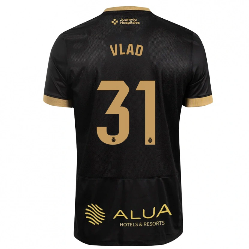 Danxen Kinderen Rares Vlad #31 Zwart Zandbruin Zwaar Hout Uitshirt Uittenue 2026/27 T-Shirt België