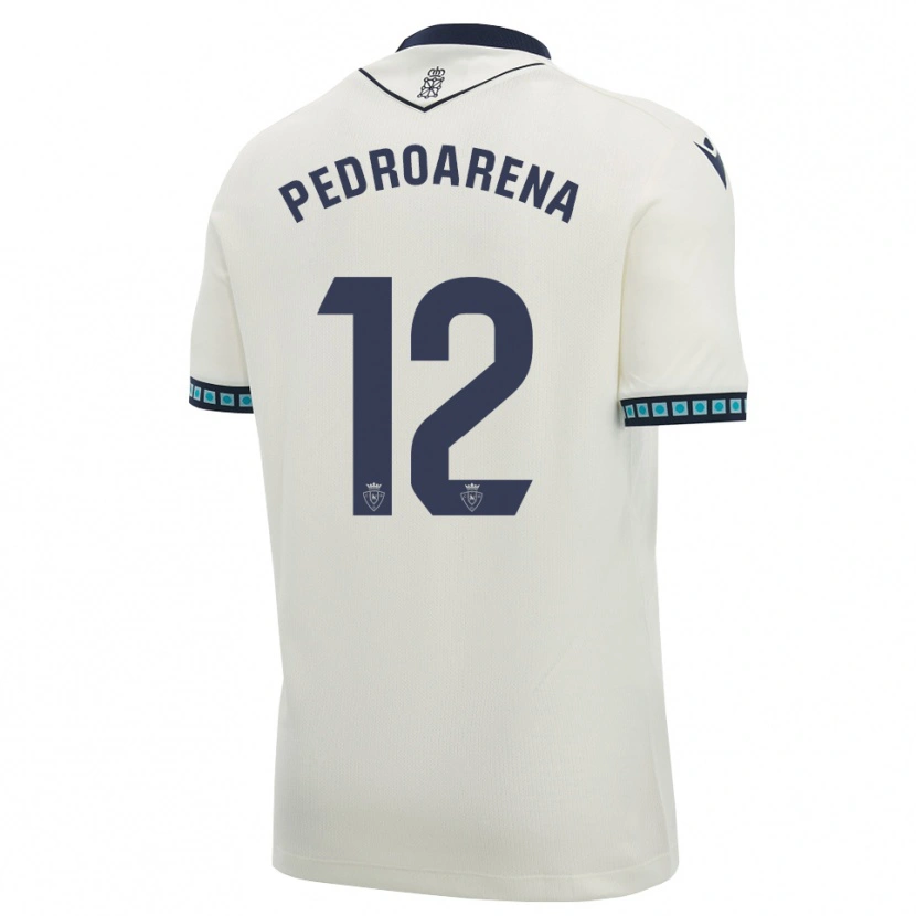 Danxen Kinderen Martin Pedroarena #12 Wit Zwart Licht Hemelsblauw Uitshirt Uittenue 2026/27 T-Shirt België