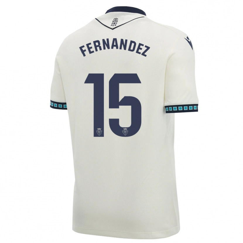 Danxen Kinderen Leyre Fernández Sánchez #15 Wit Zwart Licht Hemelsblauw Uitshirt Uittenue 2026/27 T-Shirt België