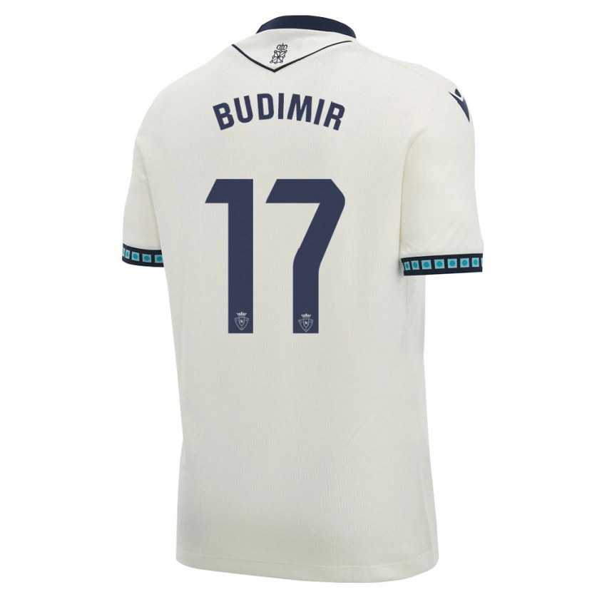 Danxen Kinderen Ante Budimir #17 Wit Zwart Licht Hemelsblauw Uitshirt Uittenue 2026/27 T-Shirt België