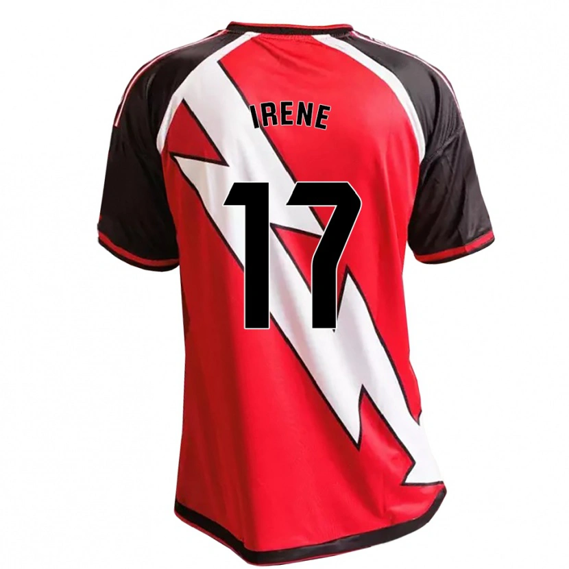 Danxen Kinderen Irene Rodríguez Basilio #17 Rood Zwart Wit Uitshirt Uittenue 2026/27 T-Shirt België