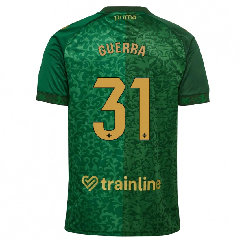 Danxen Kinderen Ana Guerra Morcillo #31 Bosgroen Donker Goudenrood Uitshirt Uittenue 2026/27 T-Shirt België