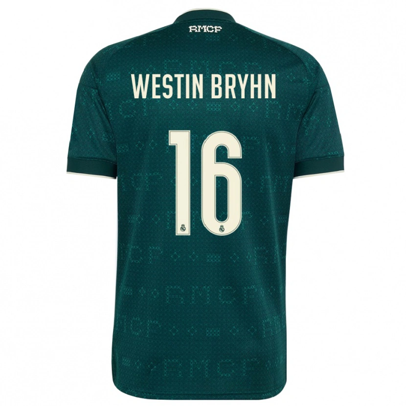 Danxen Kinderen Leon Westin Bryhn #16 Donker Leigrijs Wit Uitshirt Uittenue 2026/27 T-Shirt België
