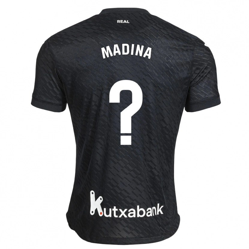 Danxen Kinderen Aimar Madina #0 Zwart Wit Uitshirt Uittenue 2026/27 T-Shirt België
