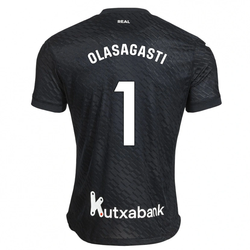Danxen Kinderen Lander Olasagasti #1 Zwart Wit Uitshirt Uittenue 2026/27 T-Shirt België