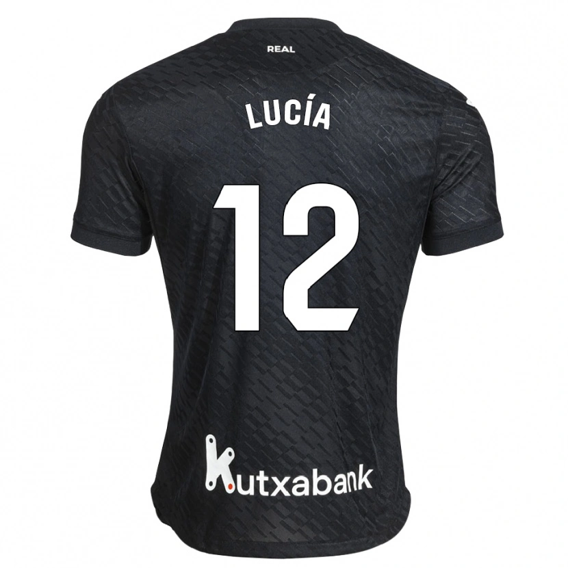 Danxen Kinderen Lucía Rodríguez #12 Zwart Wit Uitshirt Uittenue 2026/27 T-Shirt België