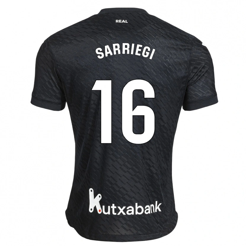 Danxen Kinderen Nora Sarriegi #16 Zwart Wit Uitshirt Uittenue 2026/27 T-Shirt België