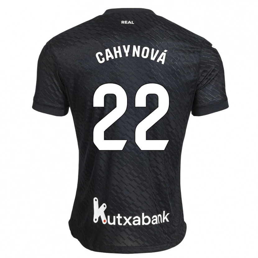 Danxen Kinderen Klára Cahynová #22 Zwart Wit Uitshirt Uittenue 2026/27 T-Shirt België