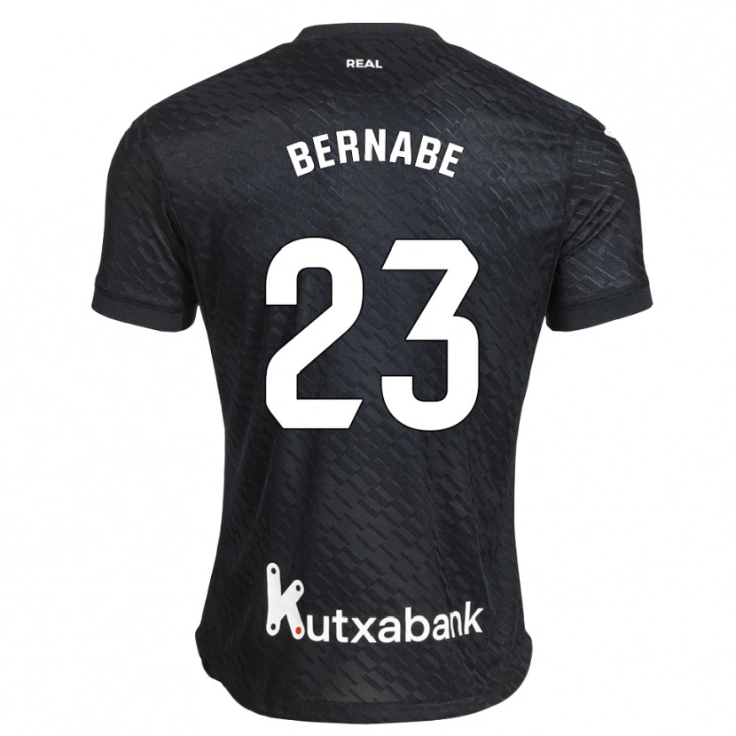 Danxen Kinderen Alejandra Bernabé De Santiago #23 Zwart Wit Uitshirt Uittenue 2026/27 T-Shirt België