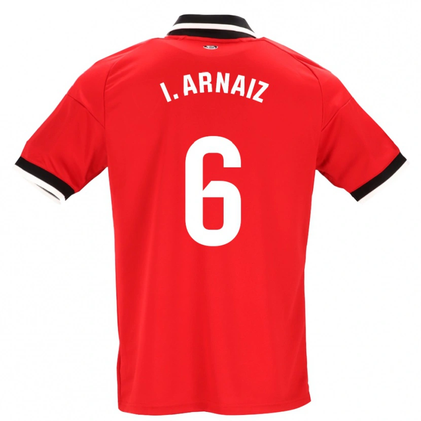 Danxen Kinderen Iris Arnaiz Gil #6 Zwart Wit Rood Uitshirt Uittenue 2026/27 T-Shirt België